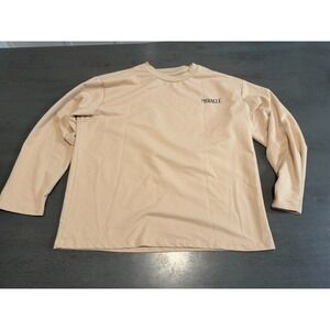 MIRACLE beige SHEIN long sleeve shirt size small